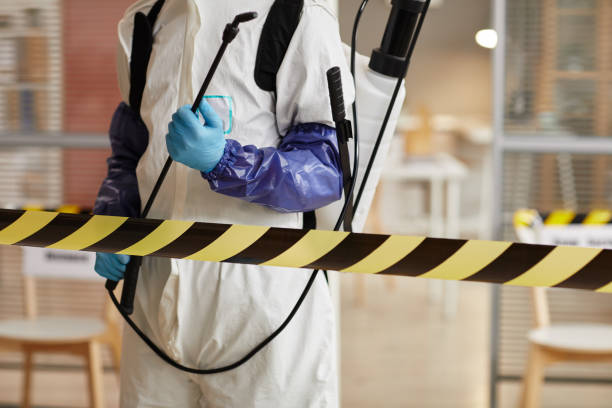 Professional Biohazard Cleanup technician working in Salem, NE